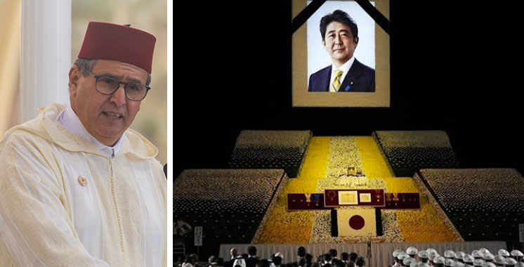 M. Akhannouch représente SM le Roi Mohammed VI aux funérailles d’État de l’ancien Premier ministre japonais feu Shinzo Abe