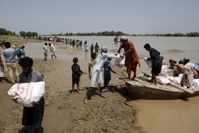 Inondations au Parkistan