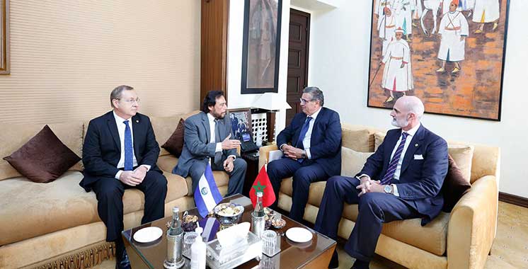 M. Akhannouch salue le soutien continu de la République du Salvador à la marocanité du Sahara et son appui au plan d’autonomie