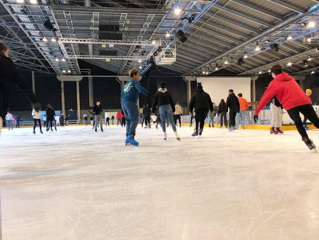 La patinoire Le Blizz, à Rennes, a accueilli plus de 140.000 personnes en 2022.