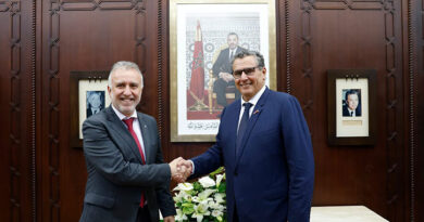 M. Akhannouch s’entretient avec le président du gouvernement des Iles Canaries