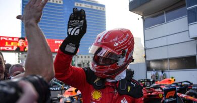Formule 1 : Charles Leclerc signe la première pole position de Ferrari cette saison à Bakou