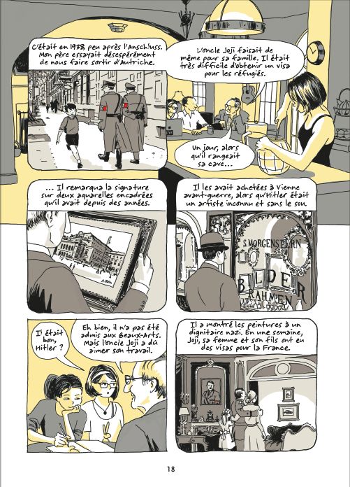 Un extrait de la bande-dessinée de Jordan Mechner, Replay, Mémoires d'une famille.