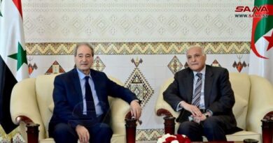 Le ministre syrien des Affaires étrangères en Algérie