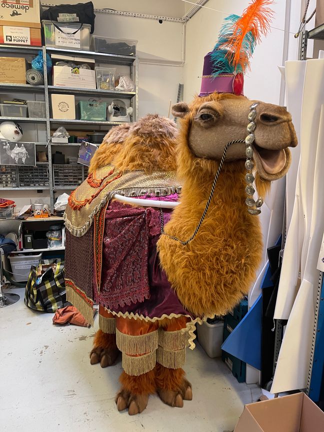 Pour la première fois, le costume du chameau abritera deux célébrités à la fois, cachées chacune sous une bosse.
