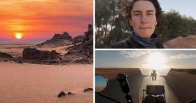 Tourisme en Algérie : un aventurier français entreprend la traversée du Sahara en moto