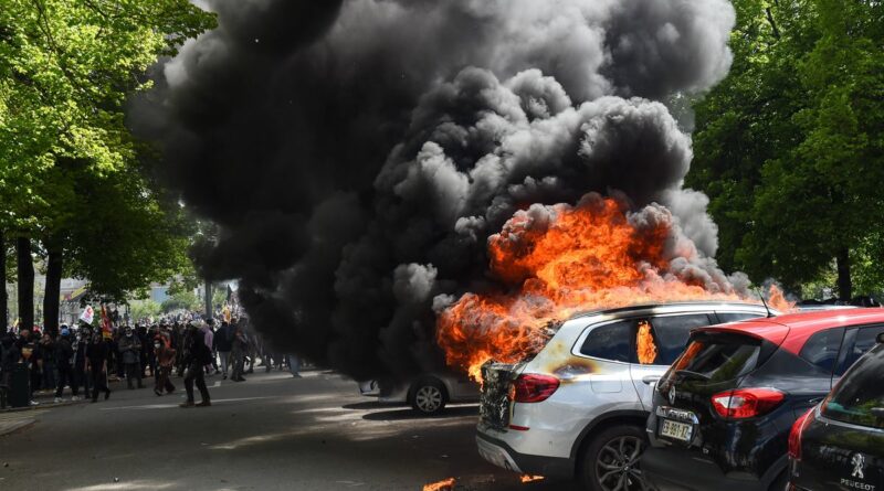 Manifestations du 1er-Mai : Des blessés et violences à Nantes, Rennes et Angers