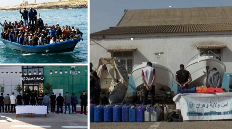Oran : un réseau international de trafic de migrants démantelé, 111 personnes arrêtées