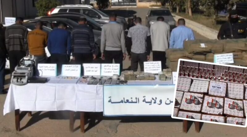 Saisie massive des autorités : un réseau de trafic démantelé dans plusieurs wilayas