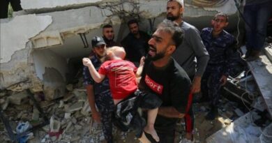 غزة: طائرات إسرائيلية تقصف بناية سكنية من 6 طوابق وتهدمها على رؤوس ساكنيها - Actualités Tunisie Focus