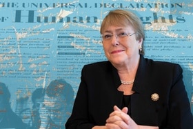 Michelle Bachelet: «La Déclaration universelle des droits de l’homme reste d’actualité»