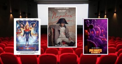 Napoléon, Five Nights at Freddys et The Marvels au cinéma Garden City ces 7 et 8 décembre