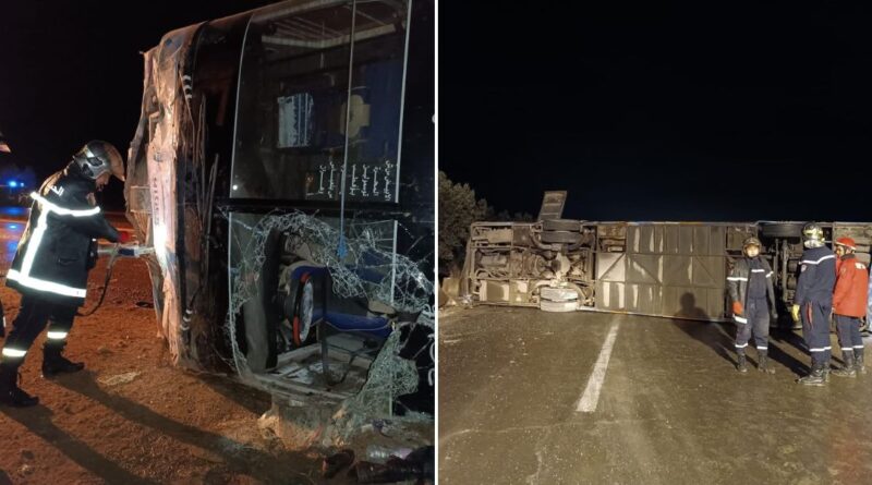 Un accident de la route fait 46 blessés à Sidi Bel Abbès
