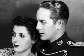 Jacobo Arbenz und seine Frau Maria Vilanova Kreitz auf einer Fotografie von 1939.