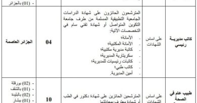 Emploi : la Douane algérienne lance un concours de recrutement, plusieurs postes à la clé