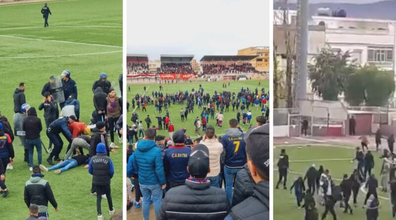 Football local : émeutes et hooliganisme causent l'annulation d'un match (vidéos)