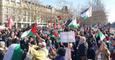 Une grande marche pour la Palestine s'élance de Paris vers Bruxelles - Actualités Tunisie Focus