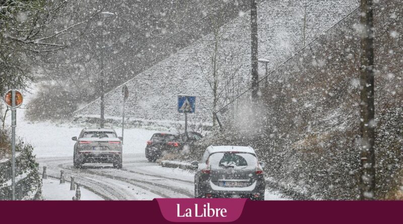 Chutes de neige: alerte jaune aux conditions glissantes dans deux provinces wallonnes
