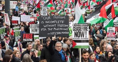 Des centaines de milliers de personnes manifestent à Londres pour demander l’arrêt du génocide à Gaza - Actualités Tunisie Focus