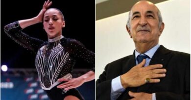 La gymnaste algérienne Kaylia Nemour remercie le président Tebboune
