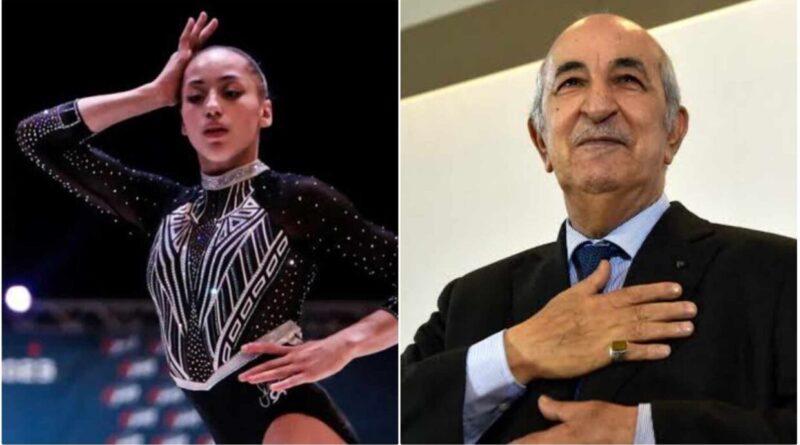 La gymnaste algérienne Kaylia Nemour remercie le président Tebboune