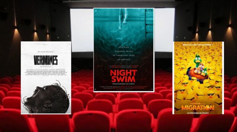 Night Swim, Migration et Vermines au cinéma Garden City ces 2 et 3 février