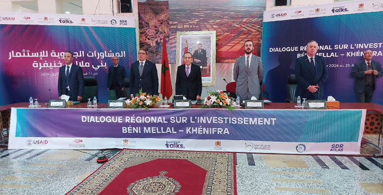 Top départ pour le «Dialogue régional sur l’investissement» Béni Mellal-Khénifra