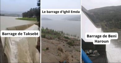 Barrages en Algérie : le taux de remplissage au plus haut depuis 3 ans