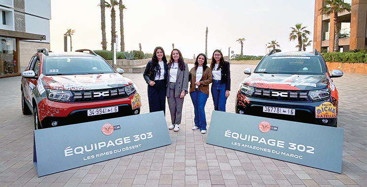 Dacia Maroc soutient deux nouveaux équipages
