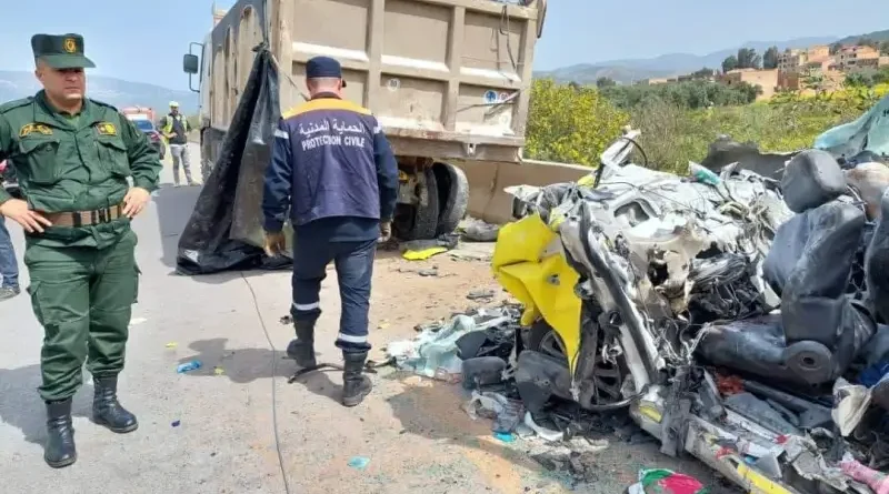 Drame routier à Béjaia : un accident provoque le décès de 8 personnes