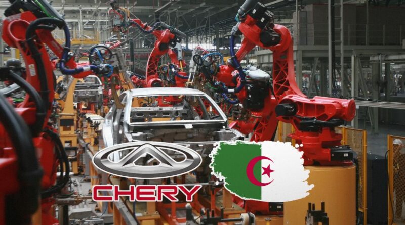 Industrie automobile : l'usine Chery en Algérie entrera en production à cette date