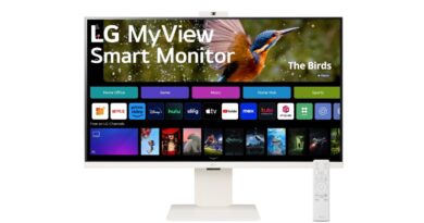 LG dévoile son nouveau moniteur intelligent 4K « MyView »