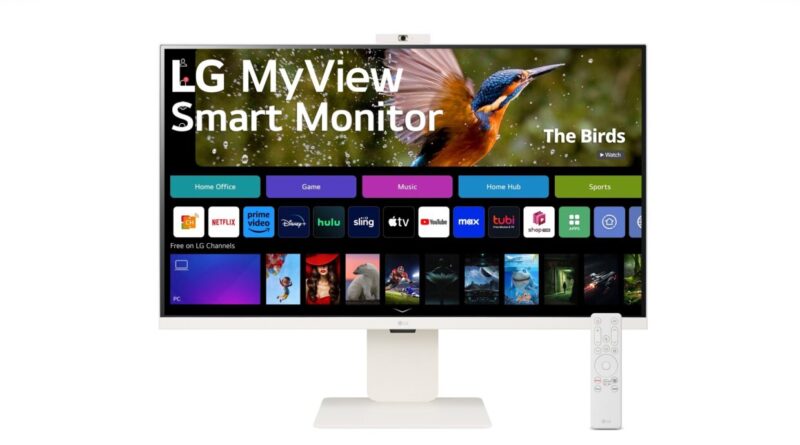 LG dévoile son nouveau moniteur intelligent 4K « MyView »