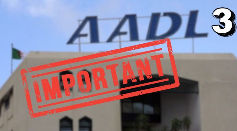 Projet AADL 3 : Le Ministre Belaribi annonce des avancées majeures