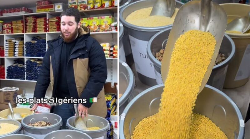 Ramadan 2024: dans son épicerie de Paris, Riad fait découvrir des produits 100% algériens