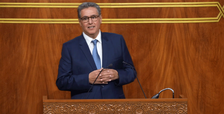 A mi-mandat du gouvernement, les réalisations dépassent toutes les attentes, souligne M. Akhannouch devant le Parlement