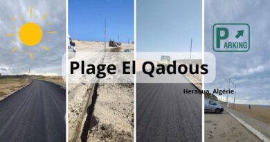 La plage El Qadous : Prête à accueillir les vacanciers pour une saison estivale