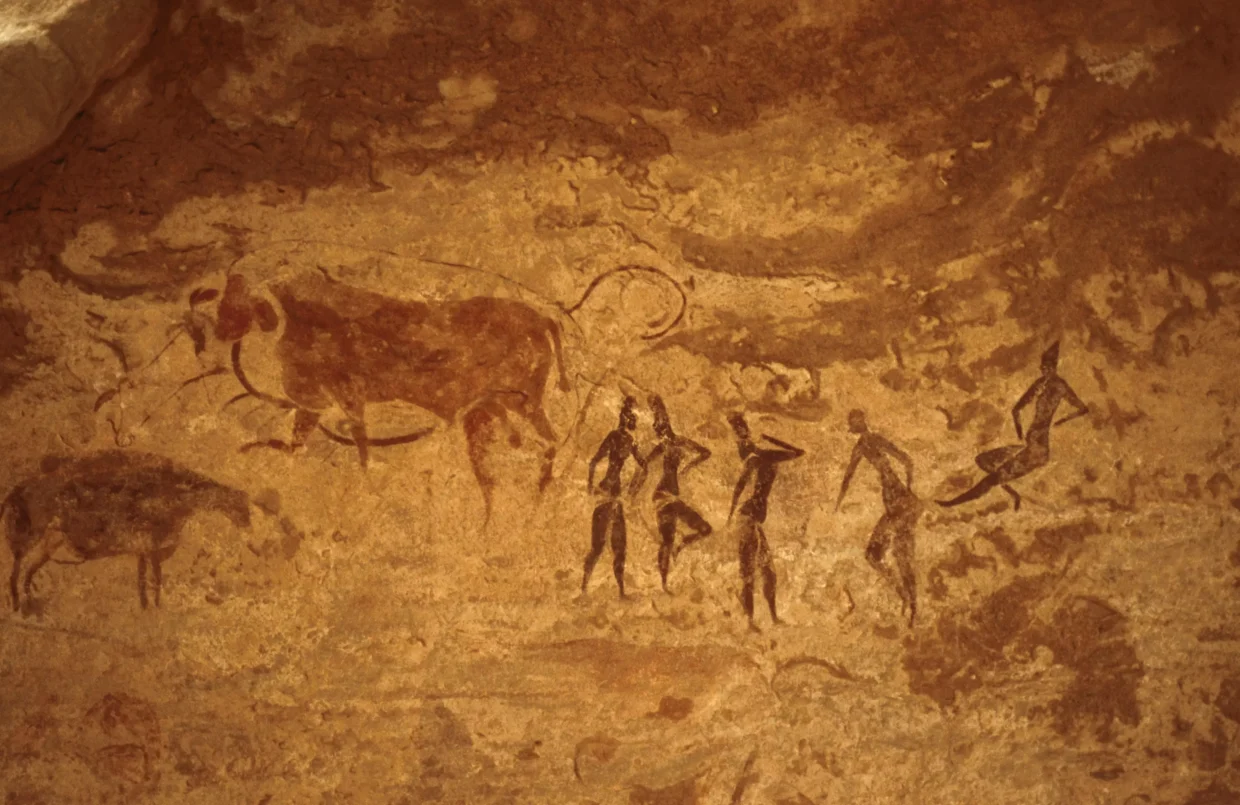 Peintures rupestres à Sefar