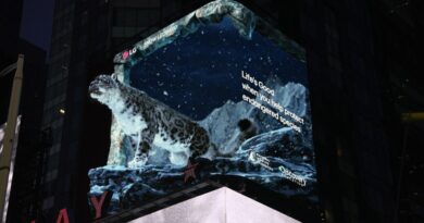 Sensibilisation aux espèces vulnérables et menacées, LG lance une campagne à Times Square