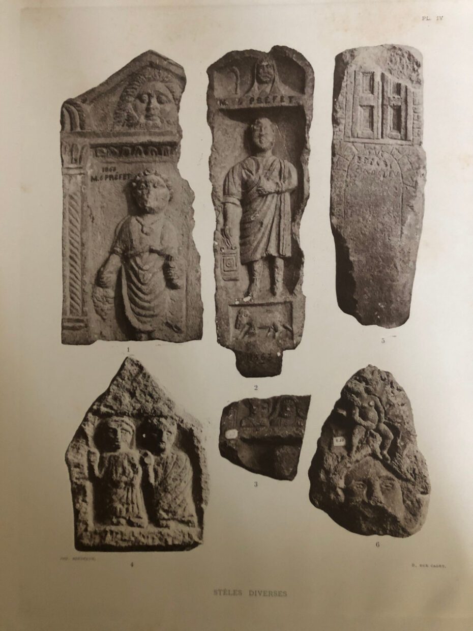 Quelques pièces archéologiques exposées au musée de Constantine