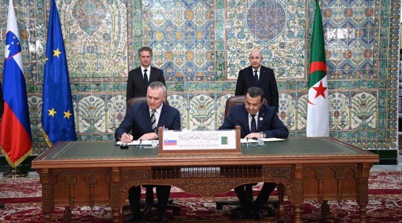 Algérie - Slovénie : signature de plusieurs accords de coopération