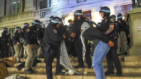 Etats-Unis : intervention policière musclée contre les manifestations propalestiniennes à l'Université de Columbia et au City College - Actualités Tunisie Focus