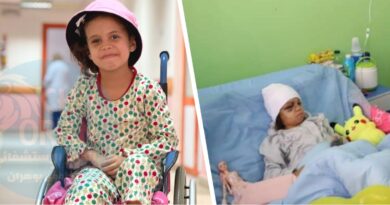 Grièvement blessée après l'effondrement de son école, la petite Nihad se bat pour guérir