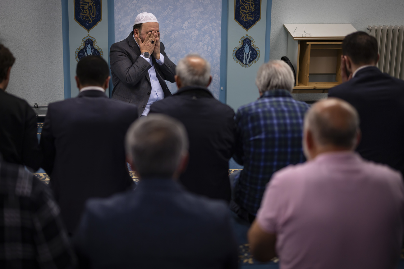 Prière dans une mosquée