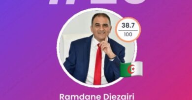 Ramdane Djezairi s'empare de la 20ème place du Top 100 des créateurs LinkedIn Algérie