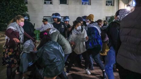 Université de Columbia : les manifestants pro-palestiniens évacués manu militari par la police - Actualités Tunisie Focus