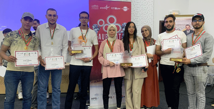 Compétition nationale Aurobat: L’équipe de robotique du club d’innovation de l’EST de Beni Mellal remporte le premier prix du jury