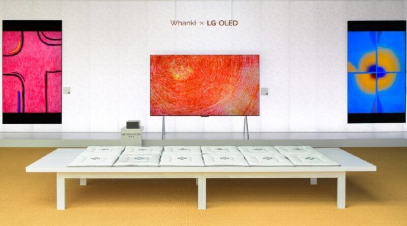 LG OLED ranime numériquement les œuvres de Kim Whanki, maître de l'art abstrait coréen