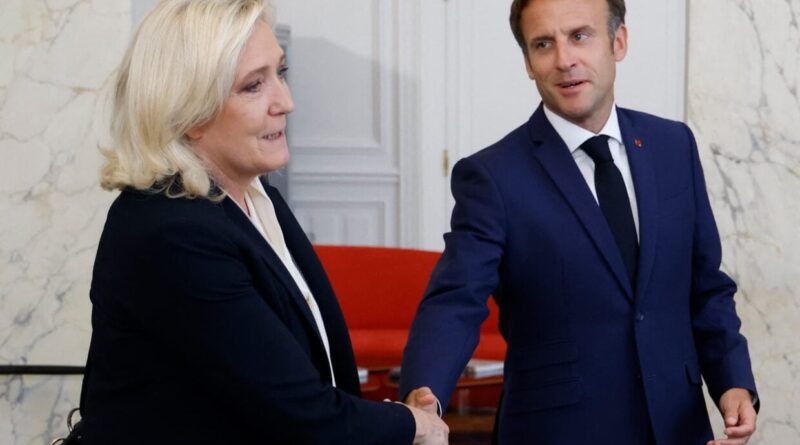 Macron annonce des législatives anticipée et risque que Marine Le Pen passe 1ère Ministre