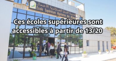 CHOIX BAC 2024 : Voici toutes les écoles supérieures accessibles à partir de 13/20